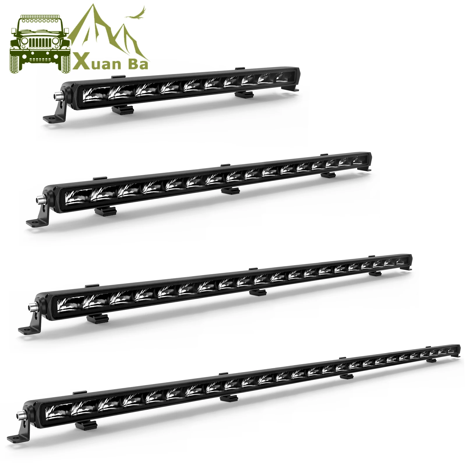 

Slim 20" 30" 40" 50 Inch Led Light Bar / Work Light 4x4 Offroad For Car Trucks ATV 4WD UTV Uaz Spot Beam 12V 24V Driving Barra