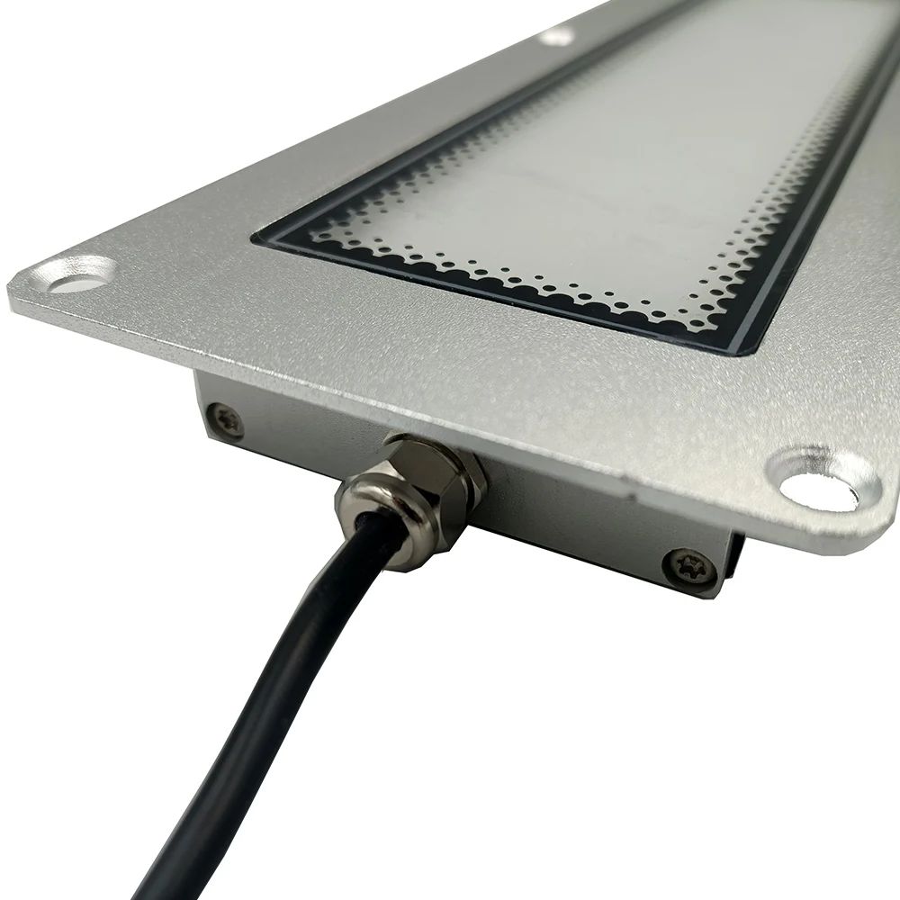 18W Embedded LED Lighting Panel Working Light DC 24V Flush Type Tempered Frosted Glass Waterproof IP67