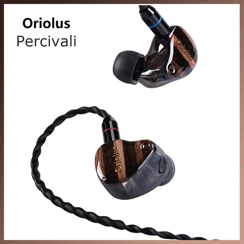 Oriolus Percivali Hybrid Technology In-ear HIFI Flagship Monitor Studio DJ Electrostatic Earphones 2PIN 0.78mm Detachable Cable