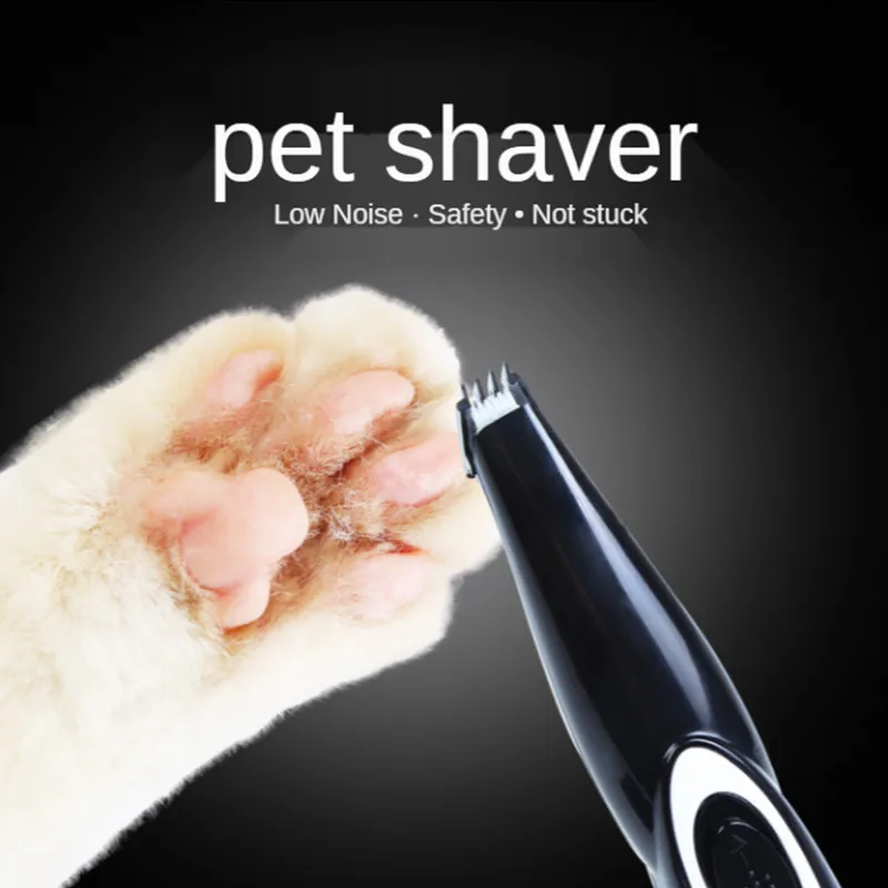 Pet Electric Foot Hair Shaver Dog Electric Push Scissors Cat Hair Shaver Pet Local Hair Trimmer Animal Body  Cats  pet grooming