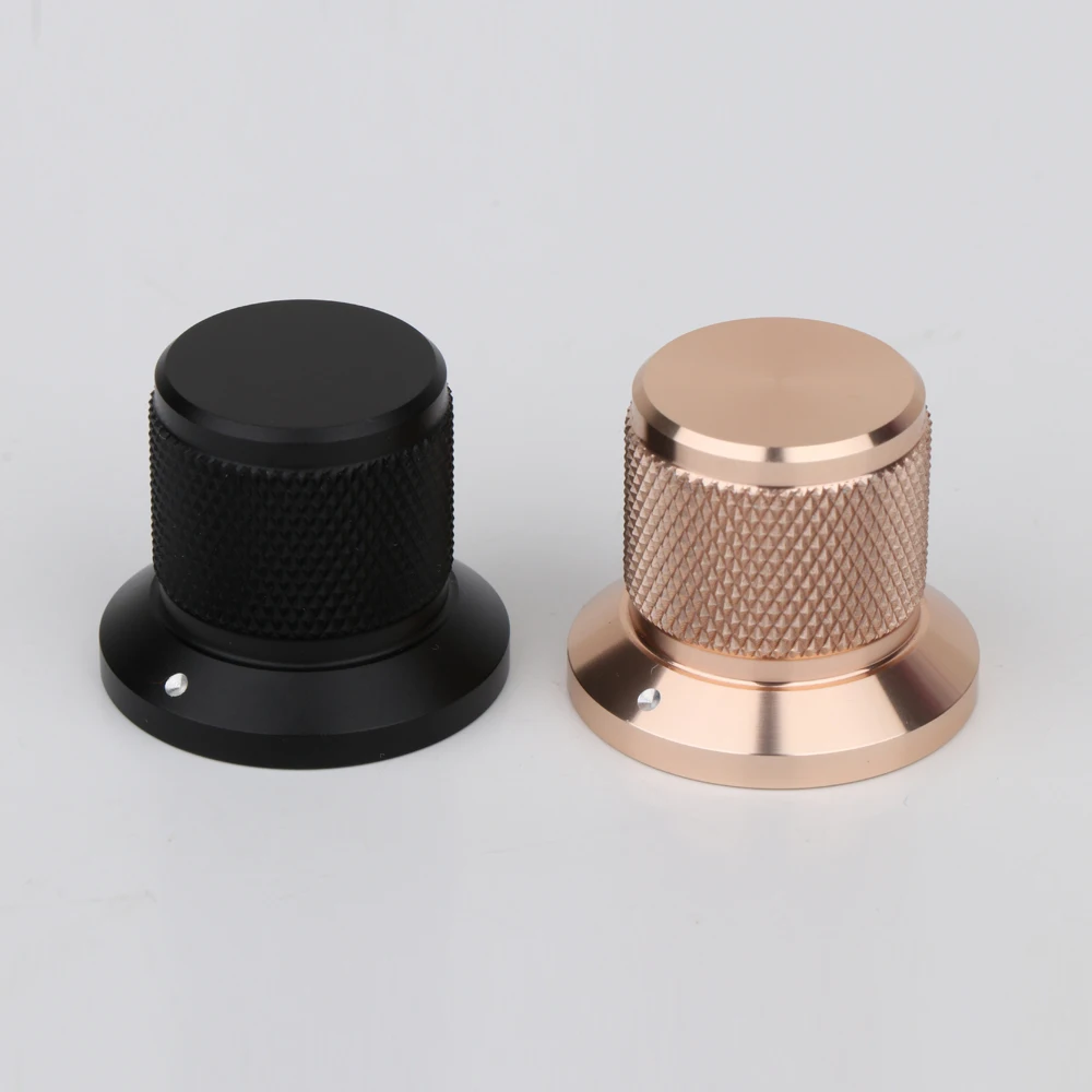 2 Stück Hifi Audio Solid Aluminium Lautstärkeregler Hi-End Audio Verstärker Potentiometerknopf – Detail 1