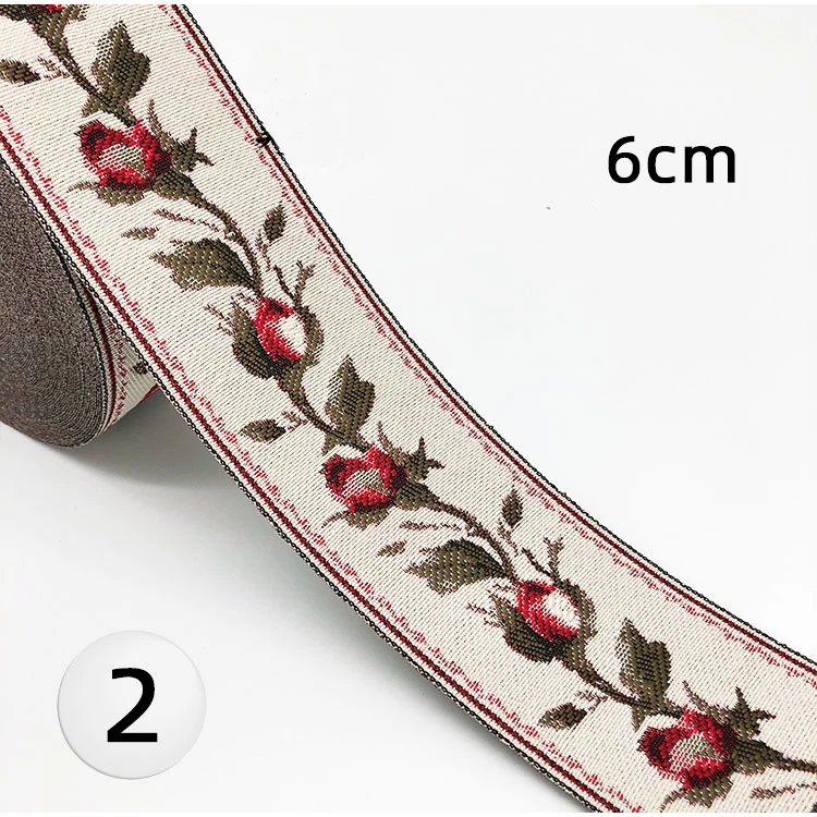 1M polyester Colorful Ribbons Scottish Curtain Gift Bows Tartan Ribbon Garments Accessory Lace Fabric HB162