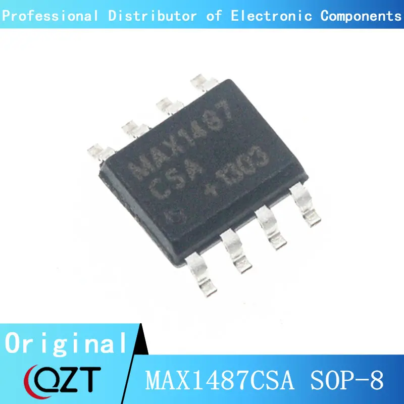 10 Buah/Banyak MAX1487 SOP MAX1487CSA MAX1487ESA SOP8 RS-485 RS-422 Transceiver Chip Tempat Baru