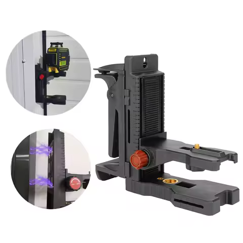 Adjustable Bracket With Clip Super Strong Magnetic Support For Bosch 2/5/12 lines Laser Level For Ceiling Grid Applications