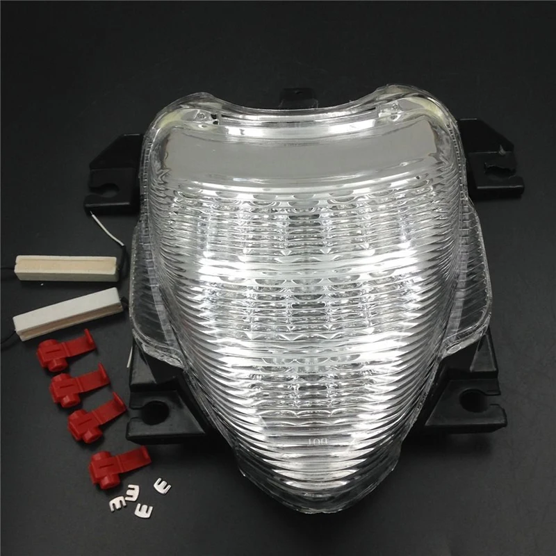 Clear LED Tail Brake Turn Signal Light Fit For Suzuki Boulevard M109R lnirvoer 1800 2006-2015