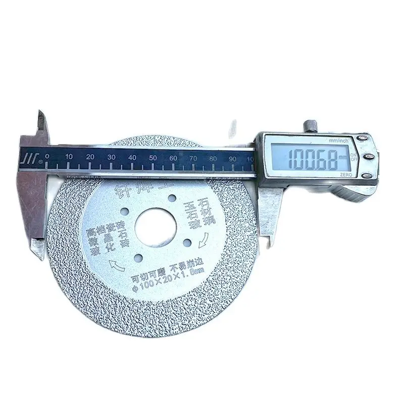 Diamond Grinder Saw Blade Brazing King Tile Glass Cutting Piece Vitrified Brick Ceramic Microcrystalline Marble Marble Angle