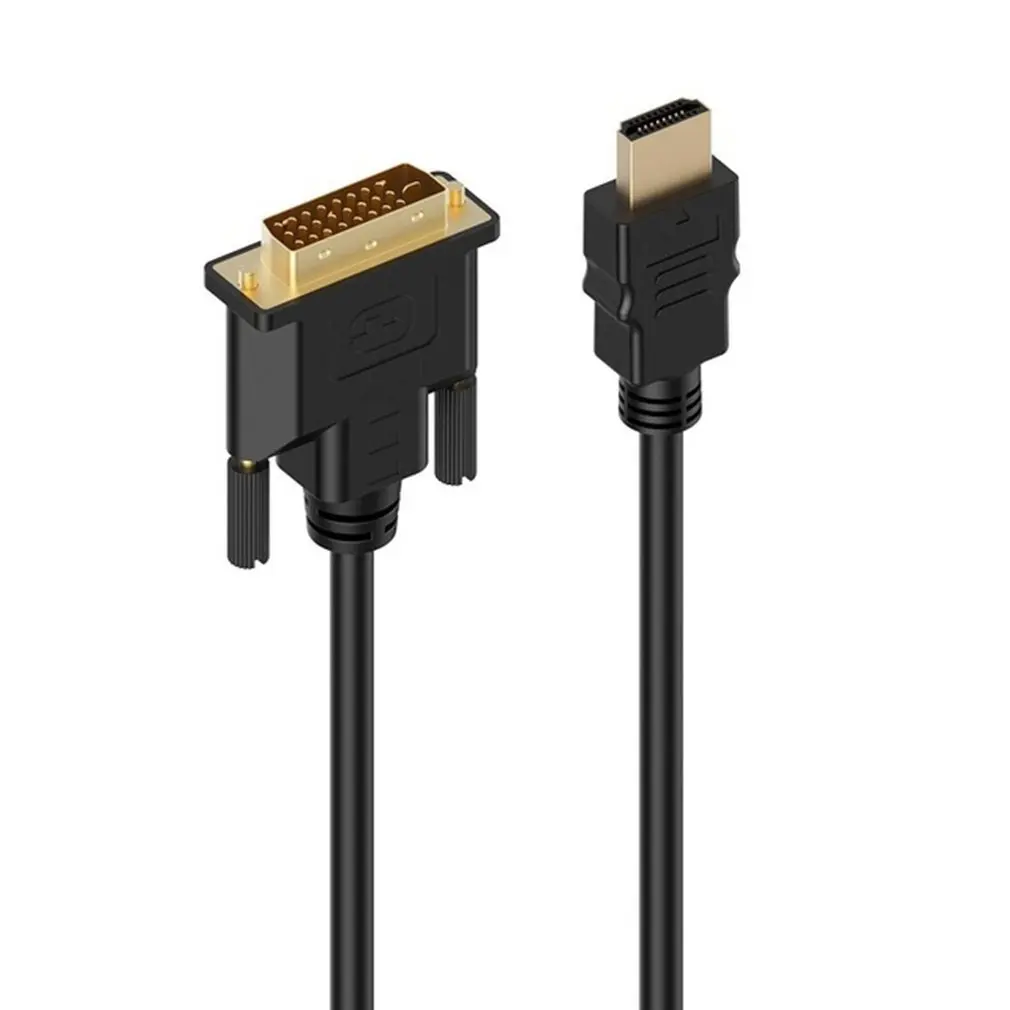 Cavo Video adattatore da HDMI a DVI-D-HDMI maschio a DVI maschio a HDMI a DVI cavo 1080p monitor LCD e LED ad alta risoluzione