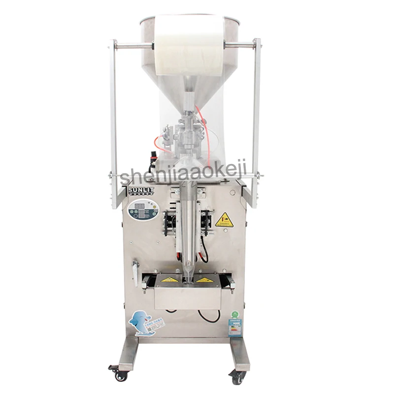 110/220V Liquid Paste Filling Machine DYT-950 Automatic Seasoning Chili Oil Bottom Material Vinegar Water Liquid Packing Machine