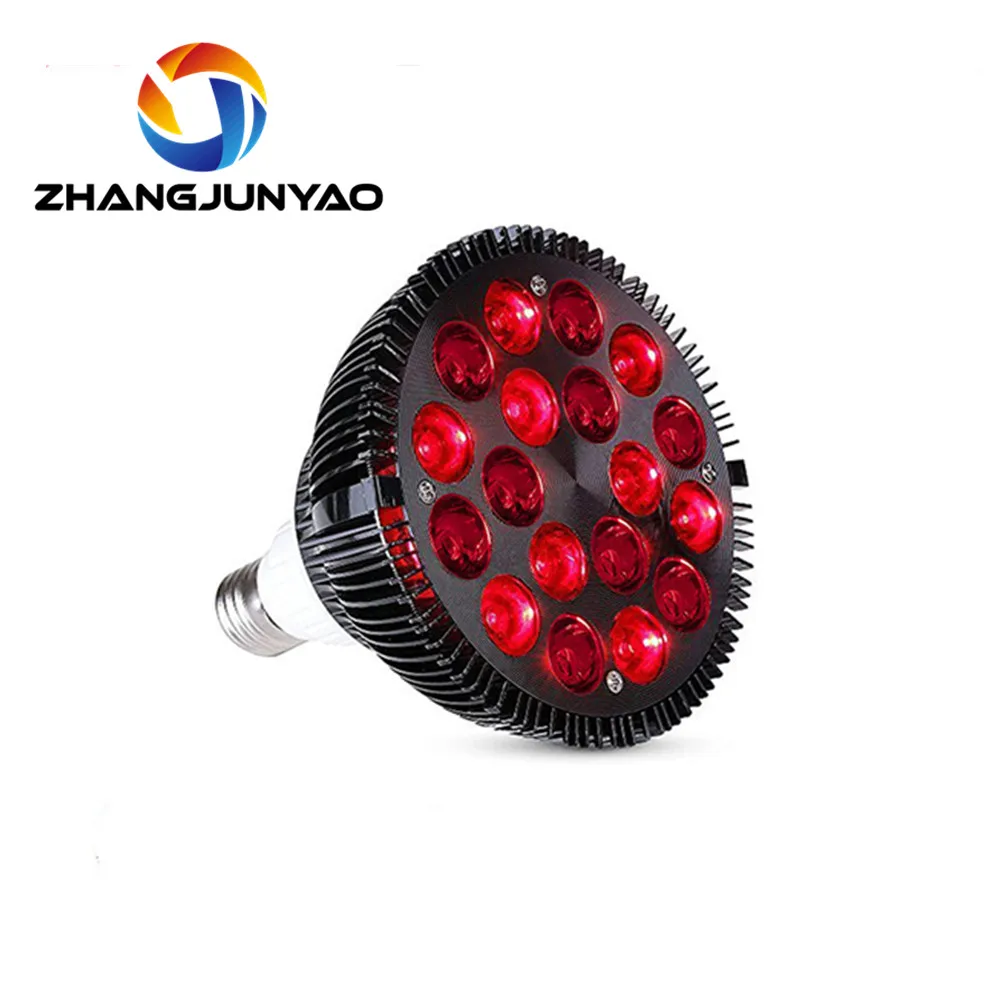 Red Phototherapy Lamp Bulb PAR38 36W LED Infrared Phototherapy Instrument 660nm 850nm Near Infrared Light Growth Bulb