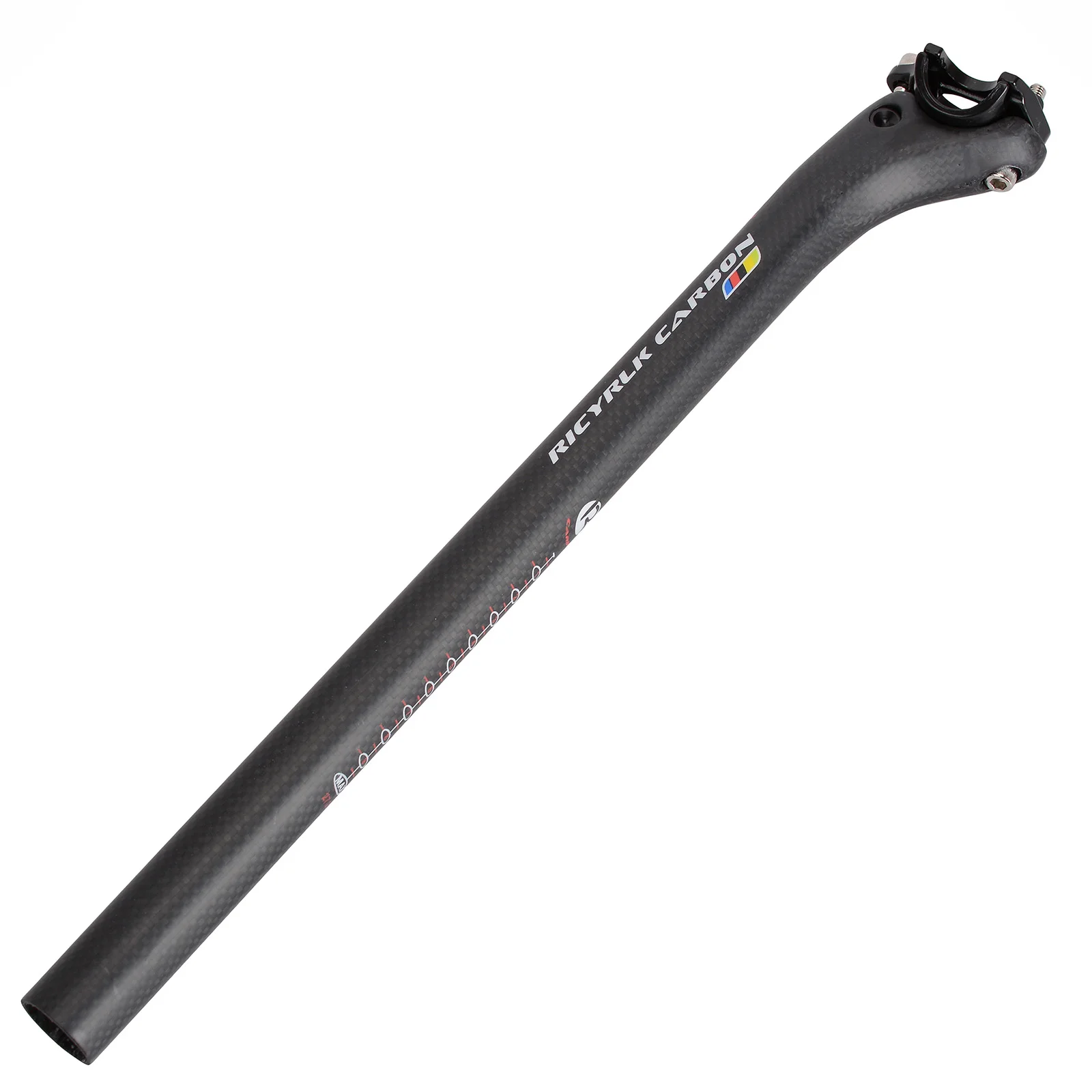 2021 3K carbon fiber seat column 27.2/30.8/31.6mm matte  carbon fiber MTB/ road bike carbon fiber seat column  seat tube