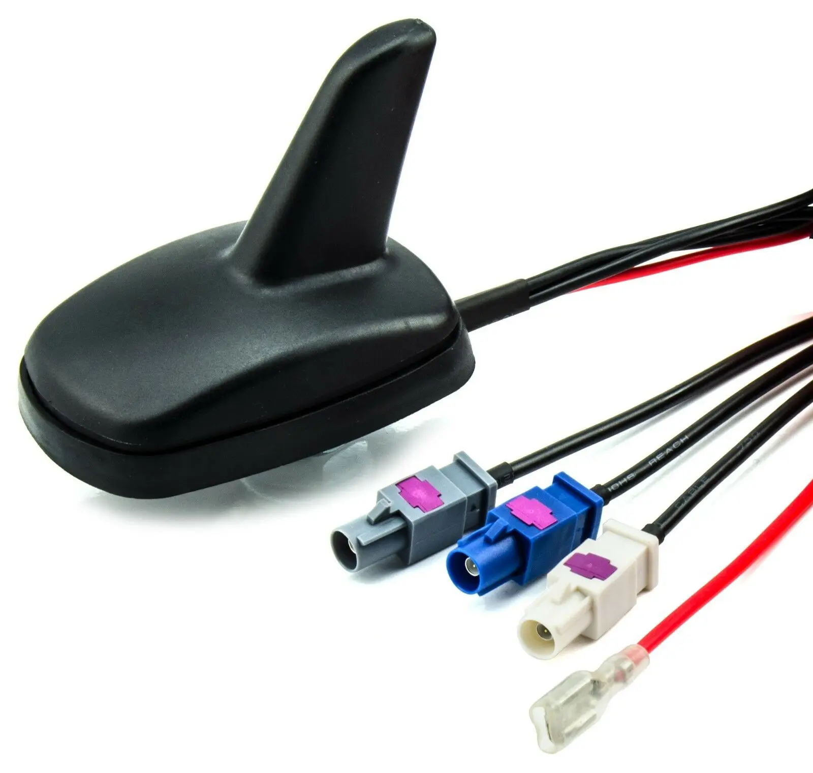 Car antenna roof antenna Shark DAB + GPS FM for AU.DI from 2004 FAKRA 5m cable