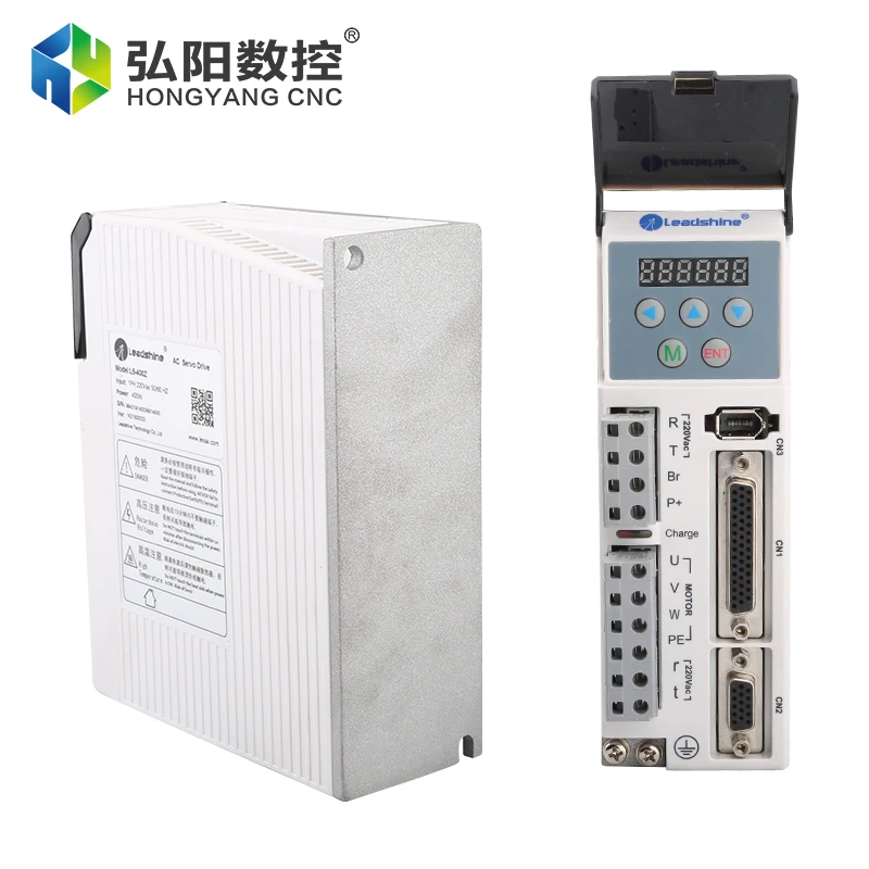 Leadshine محرك تيار متردد محرك سيرفو L5-400Z تحكم جهد الإدخال AC187-240V 50-60HZ محرك معزز ACM6004L2F-B0-L-SS 1.27N 400W