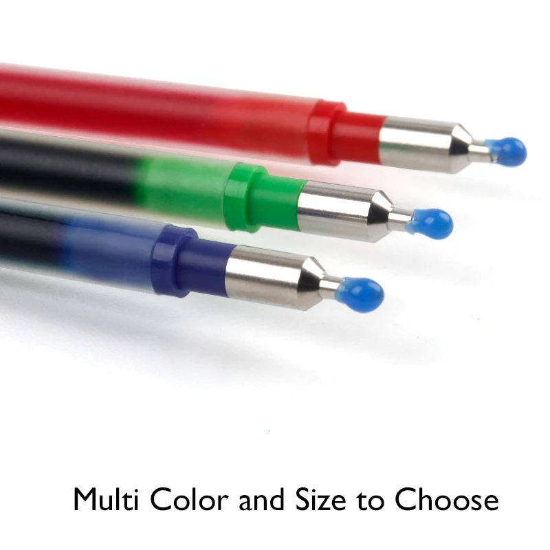 LifeMaster 6pcs/lot Pilot Hi-Tec-C Coleto Gel Multi Pen Refill - 0.3 mm Black/Blue/Red/ 15 colors available