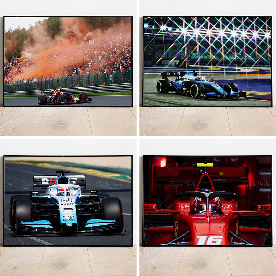 George Russell Williams Australia 2019  Racing Print