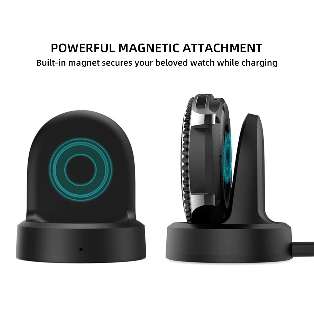 لاسلكي سريع شاحن قفص الاتهام لسامسونج غالاكسي ساعة 4/5 44 مللي متر 40 مللي متر 5Pro ساعة شاحن قفص الاتهام ل غالاكسي ساعة 4 الكلاسيكية 42 مللي متر 46 مللي متر