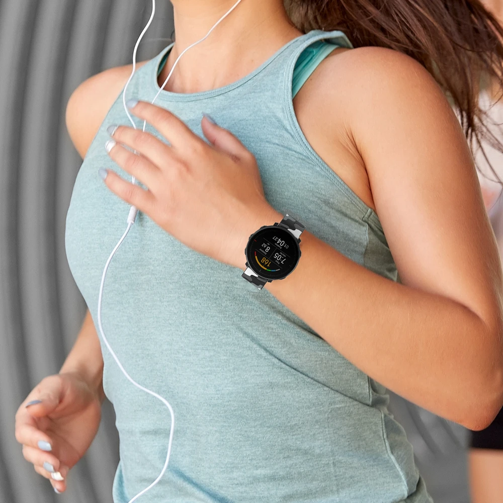 ซิลิโคนสำหรับPOLARกรวดX/Vantage Mสมาร์ทนาฬิกาเปลี่ยนอุปกรณ์เสริมสำหรับPOLAR IGNITE Correa