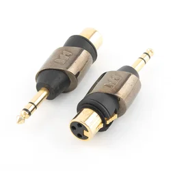 Monster Copper 3 Pin Microphone TRS Male to xlr Female Adapter XLR female to 1/4