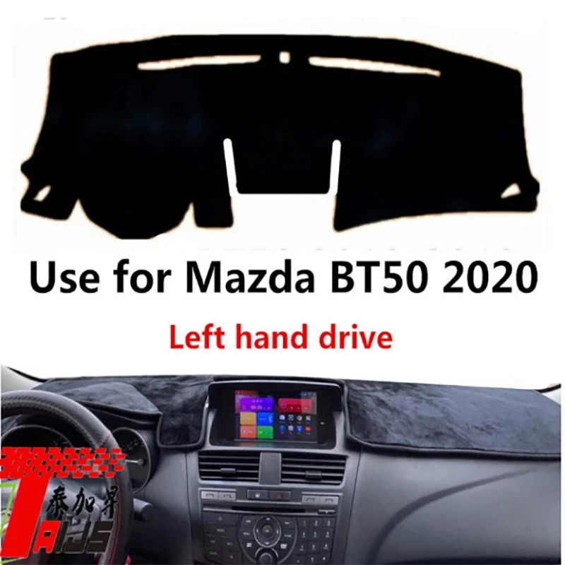 TAIJS Factory  Sport Simple Polyester Fibre Car Dashboard Cover For Mazda BT50 2020 Left Hand Drive