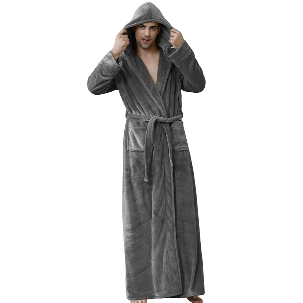 

Winter Sexy Couple Animal Flannel Bath Robe Warm Sleepwear Women Pajamas Men Cozy Robes Night Sleepwear Women Dressing Gown