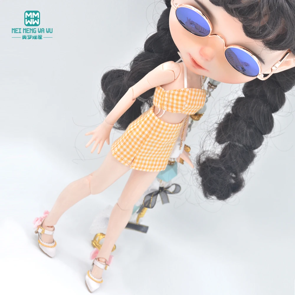 

28-30cm Blyth clothes Azone OB22 OB24 Toys doll accessories Fashion suspender underwear, miniskirt