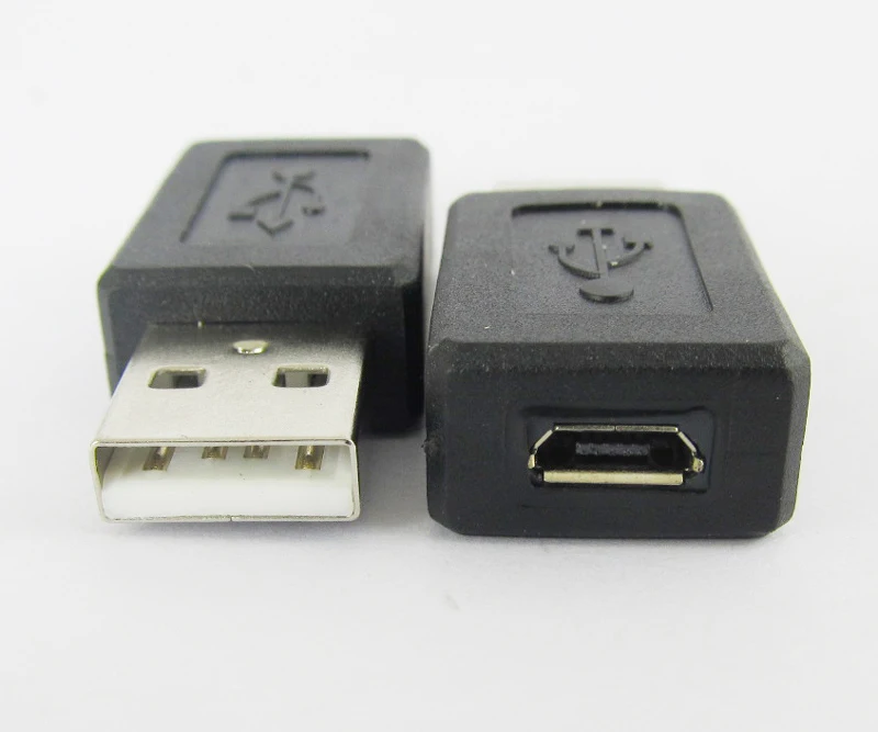 1pc Micro 5pin USB Female To USB 2.0 A Male Plug USB Adapter Connector