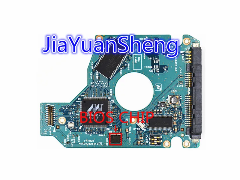 

Toshiba Hard disk circuit board / G003054A Change to SATA / MK5075GUX MK5059GUXP MAL2500U3-T54 HDD2L01