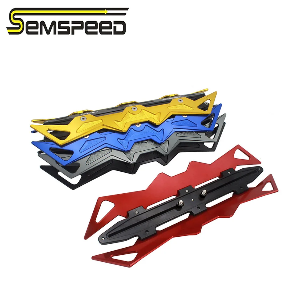 SEMSPEED XMAX logo CNC Motorcycle Heat Shield Exhaust Pipe Muffler Cover Protector For Yamaha X-MAX 300 400 250 125 Accessories