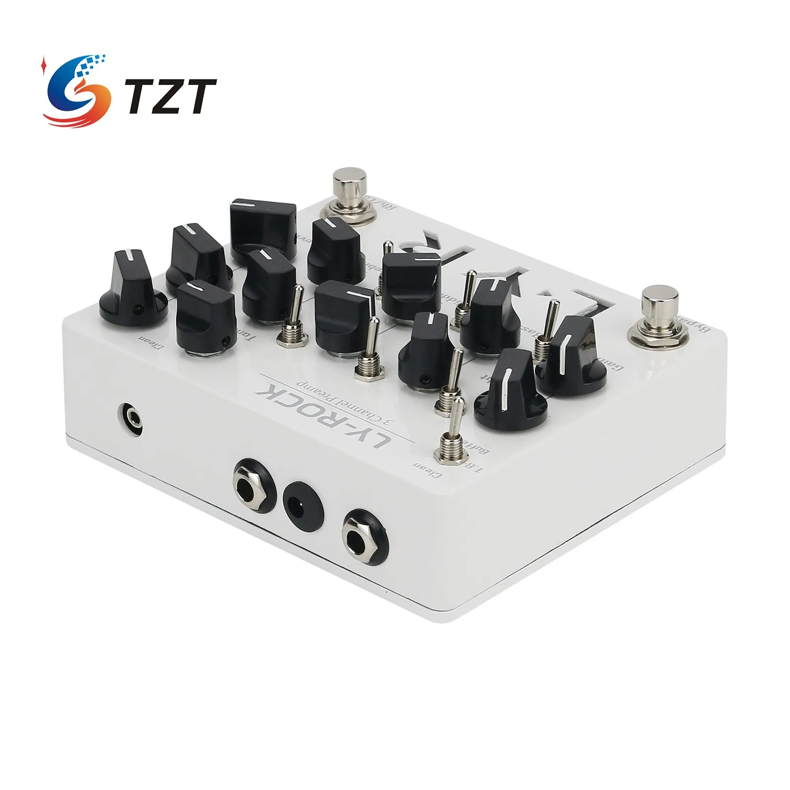 Гитарные аксессуары TZT для KSR Ceres, 3-канальный предусилитель для посадки, предусилитель тона, чистый ритм, отключение