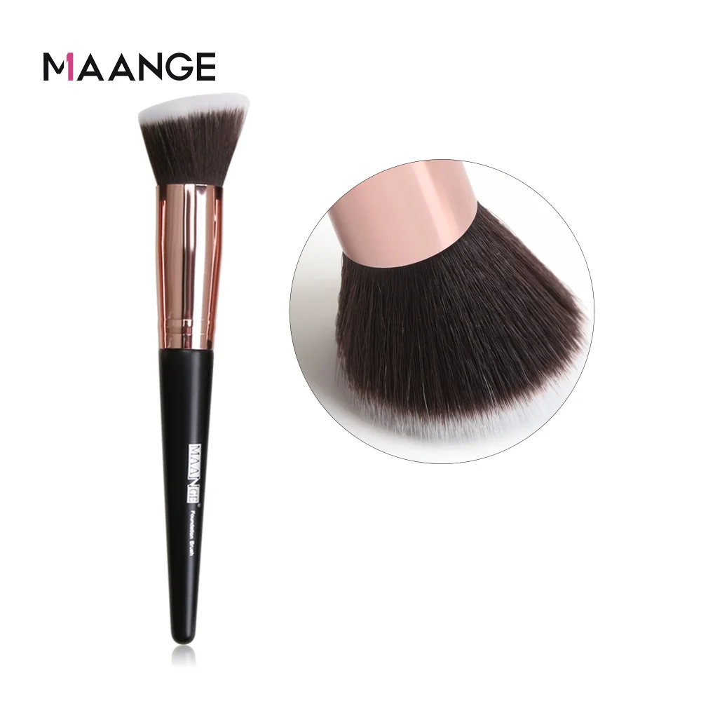 Кисти для макияжа MAANGE Pro, 1 шт., для основы, пудры, румян, теней, консилера, большая Кисть для макияжа, косметические инструменты для красоты