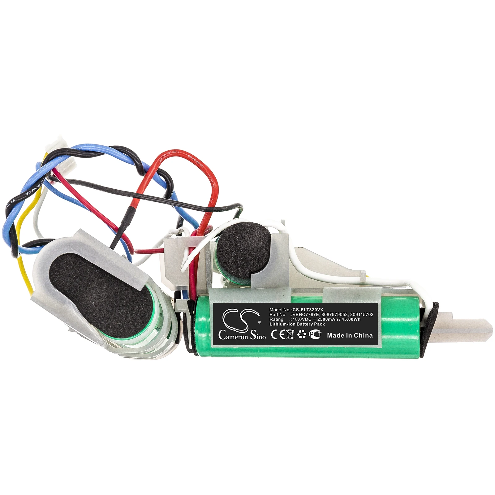 Battery for Electrolux ERGO13, Ergorapido Plus, 900273744, ZB3013, 809115702, VBHC7787E 18.0V/mA