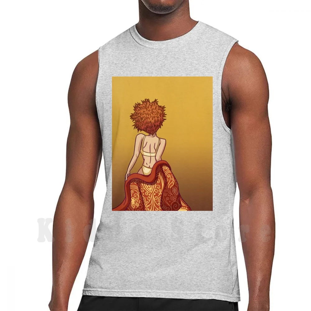 Mylène Farmer-Avant Que L'ombre... ( Live ) Illustration Cartoon Tank Tops Vest Sleeveless Mylene Farmer Mylene Farmer