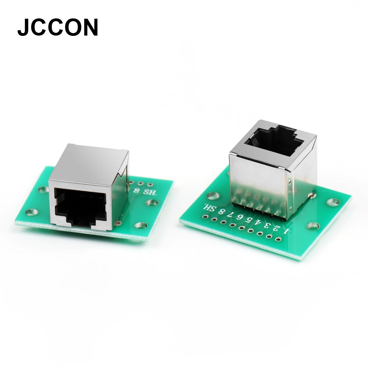 1Pcs RJ45 Splitter Module Set Adapter Board Modular Ethernet Connector Adapter Network Interface + Breakout Board + Pin Header