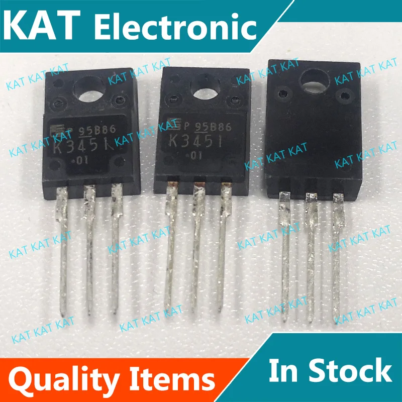 5 Cái/lốc 2SK3451 K3451 TO-220F N-CHANNEL SILICON POWER MOSFET Mới & Ban Đầu