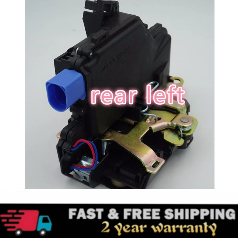 REAR LEFT Door Lock Actuator FOR VW POLO 9N PASSAT 3B SKODA FABIA SUPERB SEAT CORDOBA (6L)  IBIZA