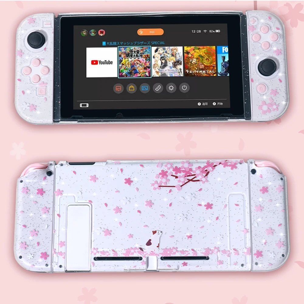 For Nintendo Switch Case Protective Case Cover Soft Shell PC Cute NS Kawaii For Nintendo Switch Skin Console JoyCon Accessories