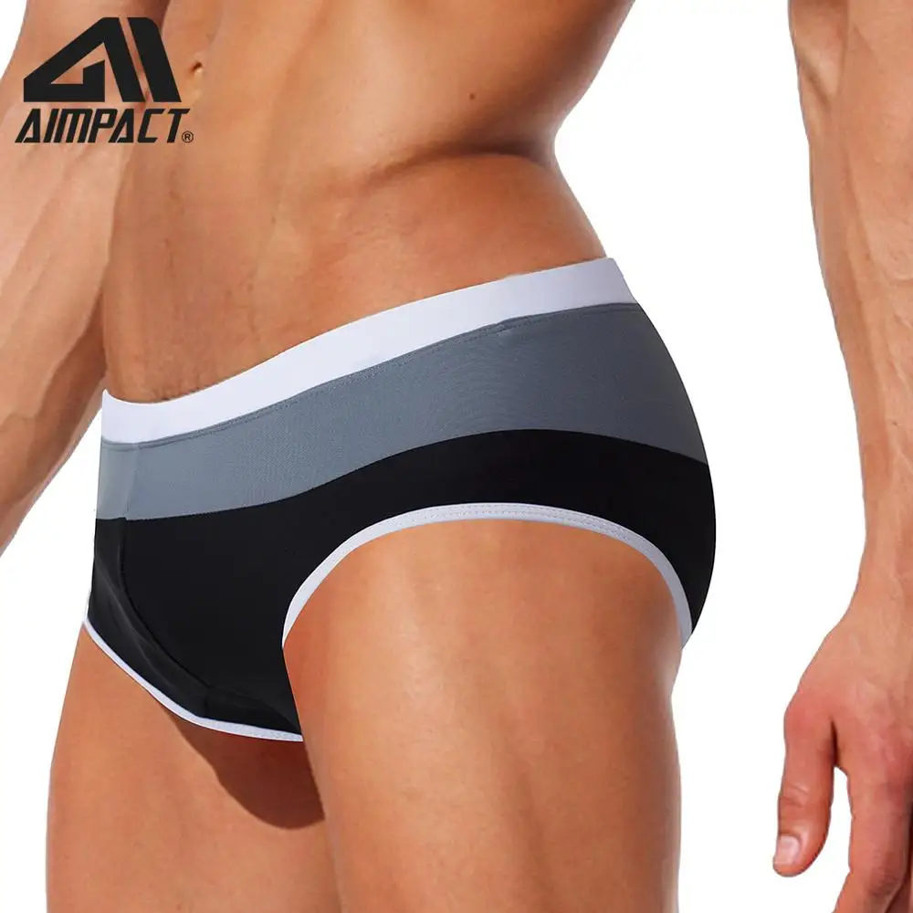 Men Male Swimming Sexy Swimwear Boxer Shorts Bathing Suit Trunks Swim Beach Men Swim Swimwear Quick Dry Boxer Shorts AIMPACT