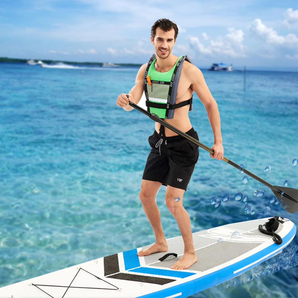 Neue erwachsene leben weste professionelle wasser sport auftrieb weste tragbare angeln bootfahren surfen paddle board schwimmen sicherheit weste