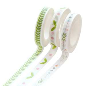 7mm decorative adhesive tape * 10m, Kawaii Washi heart tape for scrapbooking decoration, embedded adhesive tape for school supplies, stationery 11 Main Sales Stationery Articles - №9
