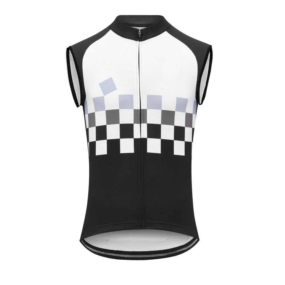 Short Sleeve-less Cycling Vest, Bicycle Jersey, MTB Bike Clothing, Downhill Bib Shirt, Pro Crossmax Pad, Road Mountain Tight Top