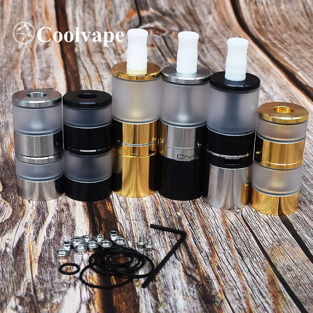 Coolvape Dvarw MTL elektroniczny papieros RTA zbiornik 5ml 316 SS 22mm Rebuildable atomizer zbiornik vape fit 510 mech mod vs Dvarw DL RTA