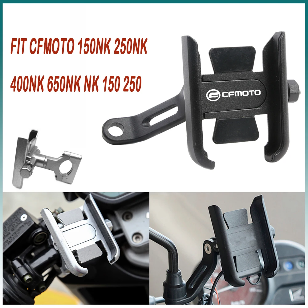 

For CFMOTO 150NK 250NK 400NK 650NK NK 150 250 400 650 Handlebar Mobile Phone Holder GPS stand bracket Motorcycle