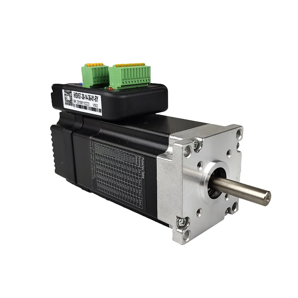 

Servo motor NEMA23 / 57 JMC integrated servo IHSV57-30-14-36-01-BY motor driver + motor integrated 140W 0.45NM 3000rpm DC36V