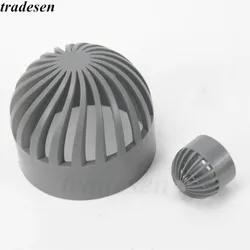 Tapa de ventilación de tubería de PVC, filtro de desbordamiento Permeable para tanque de Acuario, piscina de mariscos, accesorios de aislamiento, juntas de tanque de agua de pantalla, 20-110mm, 1 ud.