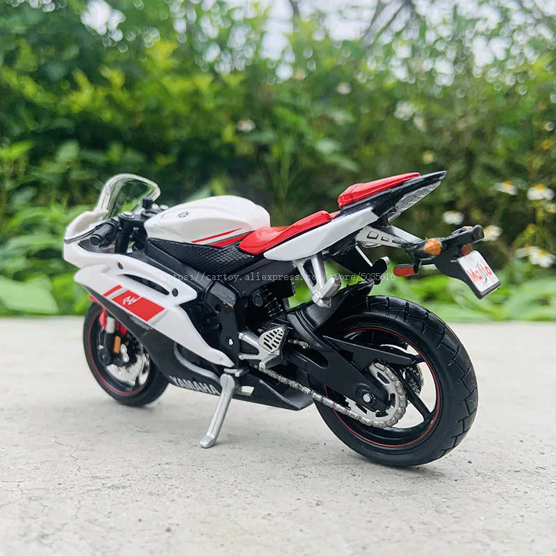 Maisto 1:18 Yamaha YZF R6 Road star original authorized simulation alloy motorcycle model toy car Static collection model