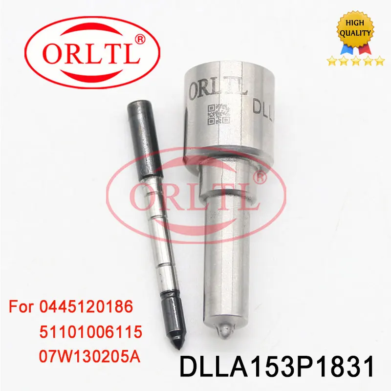 DLLA153P1831 car parts Nozzle DLLA 15 3P 1831 0433172119 Common Rail Spray DLLA 153 P1831 for 0445120186 MAN VW 51101006115