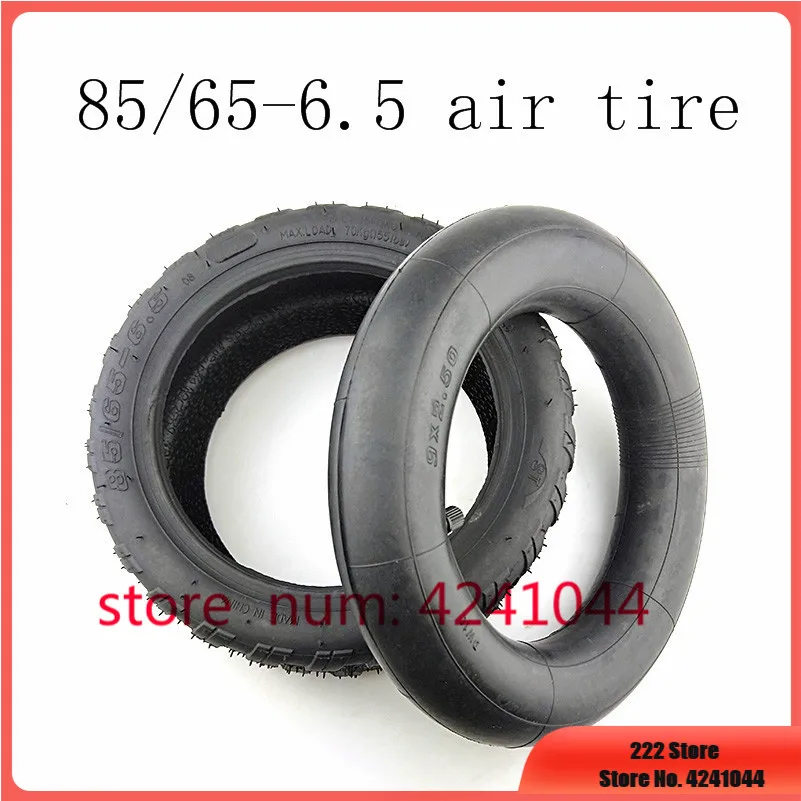 2pcs 10''Electric  Scooter Electric Balance  Off-Road Tyre 85/65-6.5 Tire and Inner Tube for Xiaomi Ninebot9 Mini Pro