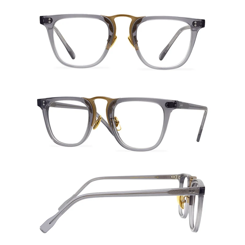 Belight Optical New Arrival Fancy Vintage Retro Acetate OLIVER GOLDSMITH NOMAD 49 Spectacle Frame Precription Lens 9561