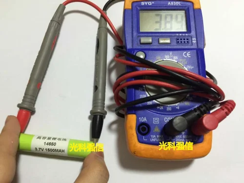 buy more will cheap 3.7V polymer lithium rechargeable battery 14650 1500mah flashlight equipment flat head equipment toys