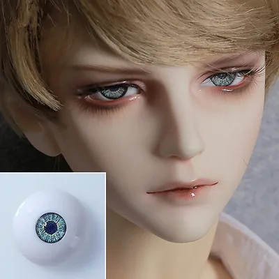 BJD doll eye ball is suitable for 10mm12mm14mm16mm18mm color pupil delicate small iris pressure eye ball lime green diamond lime