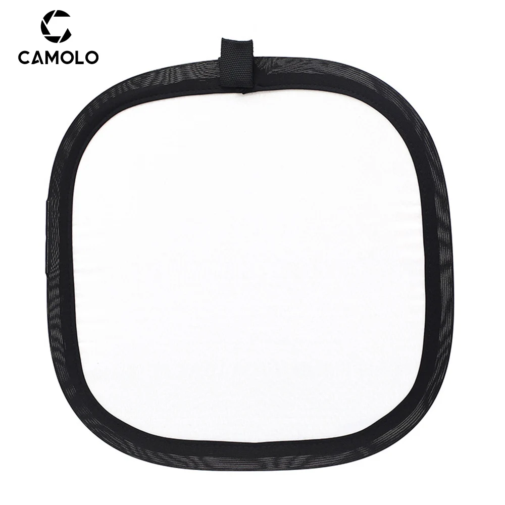 2in1 رمادي 30 سنتيمتر بطاقة توازن أبيض بطاقة رمادي المحمولة عاكس ضوء توازن أبيض مزدوج الوجه التركيز المجلس مع حقيبة حمل